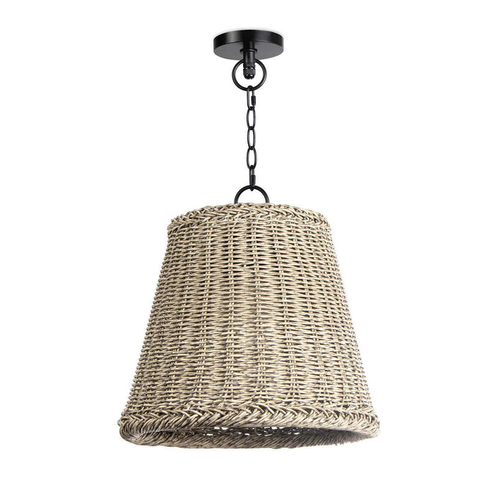 Regina Andrew - 17-1013WT - One Light Outdoor Pendant - Augustine - Grey