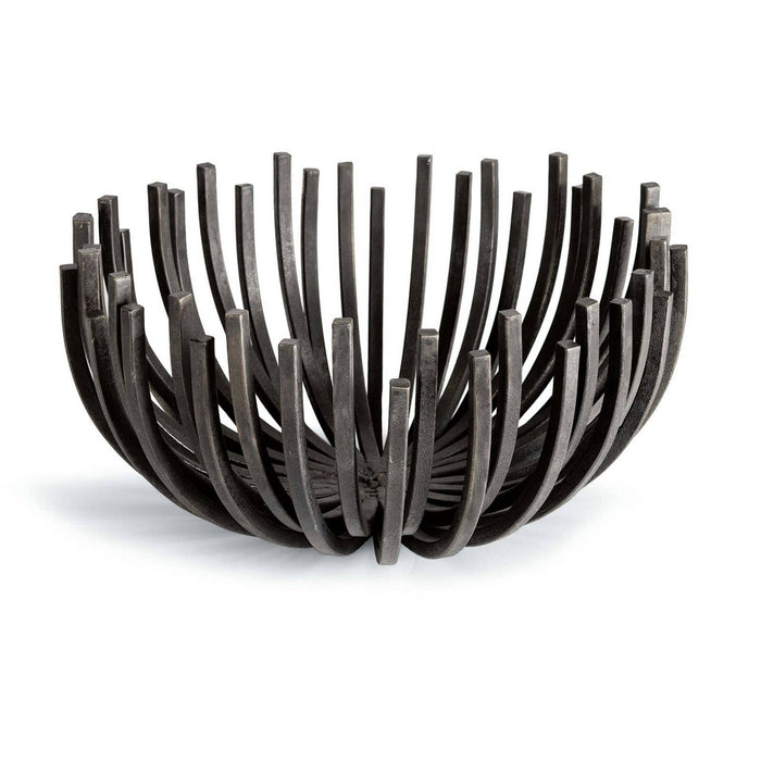 Regina Andrew - 20-1205 - Bowl - Webbed - Blackened Iron