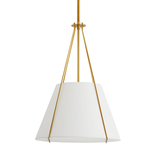 Arteriors - 49693 - One Light Pendant - Heloise - Antique Brass