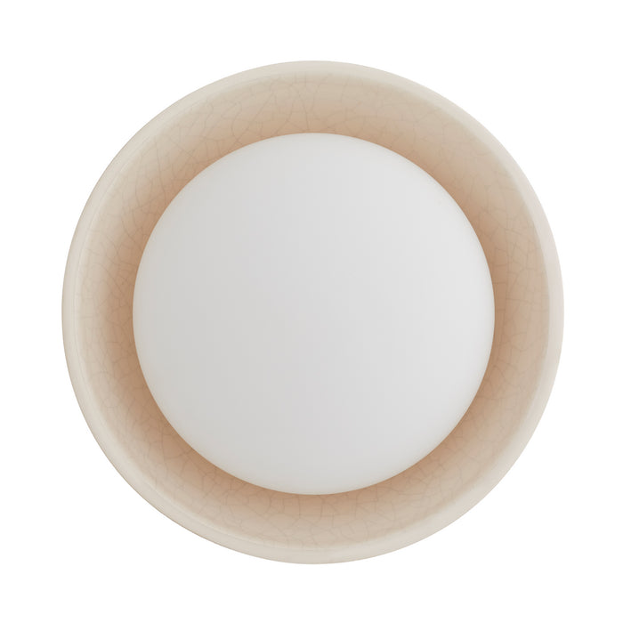 Arteriors - DA49005 - One Light Wall Sconce - Glaze - Ivory Stained Crackle