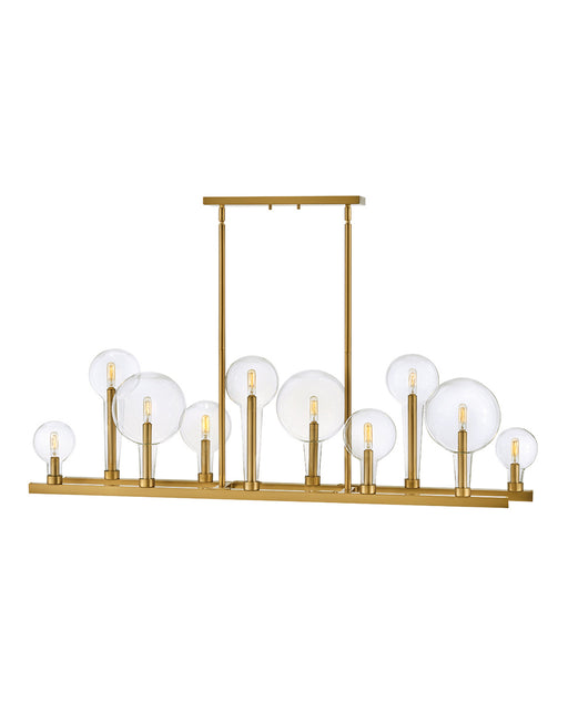 Hinkley - 30528LCB - LED Linear Chandelier - Alchemy - Lacquered Brass