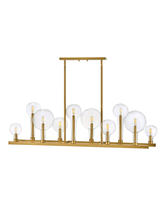 Hinkley - 30528LCB - LED Linear Chandelier - Alchemy - Lacquered Brass