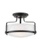 Hinkley - 3641BK - LED Semi-Flush Mount - Harper - Black