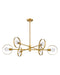 Hinkley - 37296LCB - LED Foyer Pendant - Desi - Lacquered Brass