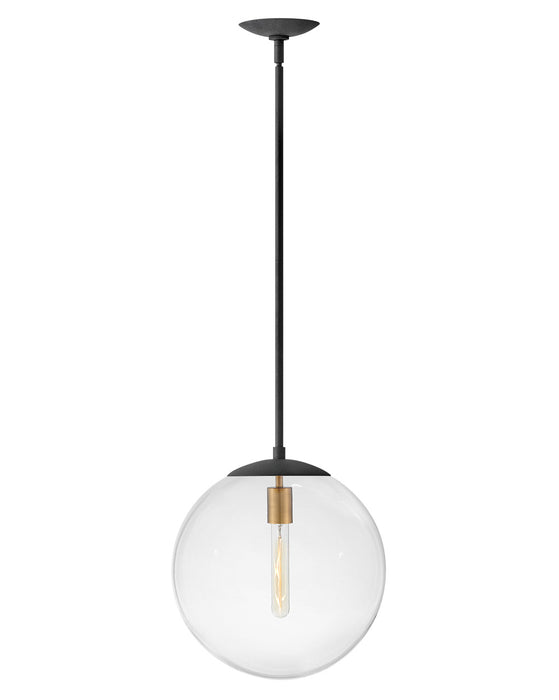 Hinkley - 3744DZ - LED Pendant - Warby - Aged Zinc