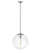 Hinkley - 3744PL - LED Pendant - Warby - Polished Antique Nickel