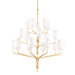 Troy Lighting - F61620-GL - 20 Light Chandelier - Juniper - Gold Leaf