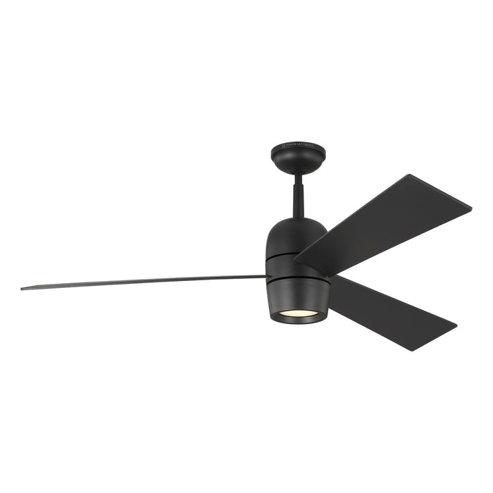 Visual Comfort Fan - 3ALBR60MBKD - 60"Ceiling Fan - Alba - Midnight Black