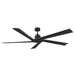 Visual Comfort Fan - 5ASPR70MBK - 70"Ceiling Fan - Aspen - Midnight Black