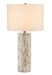 Currey and Company - 6000-0709 - One Light Table Lamp - Aquila - Natural Bone/Antique Brass