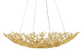 Currey and Company - 9000-0780 - Eight Light Chandelier - Aviva Stanoff - Gold Gilt