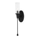 Hudson Valley - 4101-BI - One Light Wall Sconce - Chisel - Black Iron