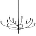 Hudson Valley - 9612-AI - 12 Light Chandelier - Labra - Aged Iron