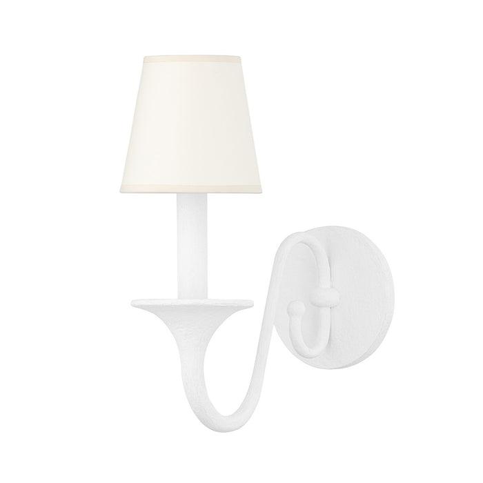 Hudson Valley - MDS431-WP - One Light Wall Sconce - Windsor - White Plaster