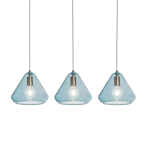 AFX Lighting - AGP10MBSNAQLNR3 - Three Light Pendant - Armitage - Satin Nickel