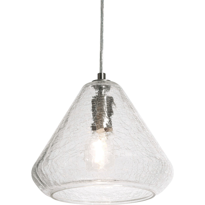 AFX Lighting - AGP10MBSNCC - One Light Pendant - Armitage - Satin Nickel