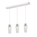 AFX Lighting - CNDP05MBCLLNR3 - Three Light Pendant - Candace - Satin Nickel