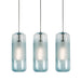 AFX Lighting - HRP06MBSNAQLNR3 - Three Light Pendant - Hermosa - Satin Nickel