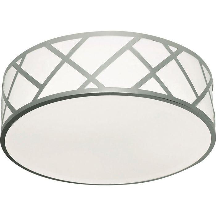 AFX Lighting - HVNF13LAJUDSN - LED Flush Mount - Haven - Satin Nickel