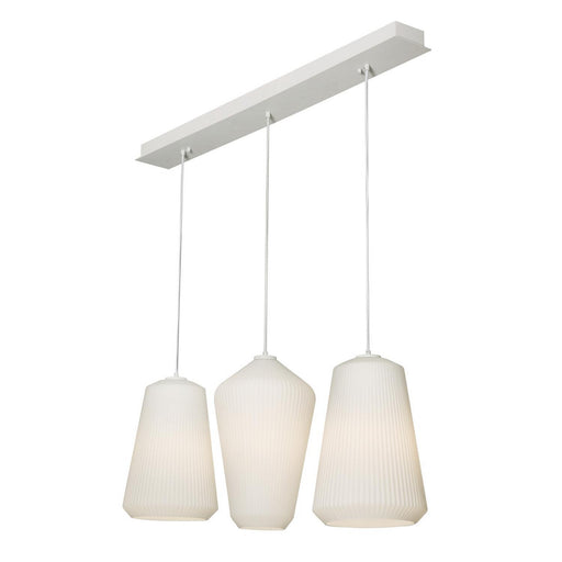 AFX Lighting - LLYP11MBWHLNR3 - Three Light Pendant - Lily - White