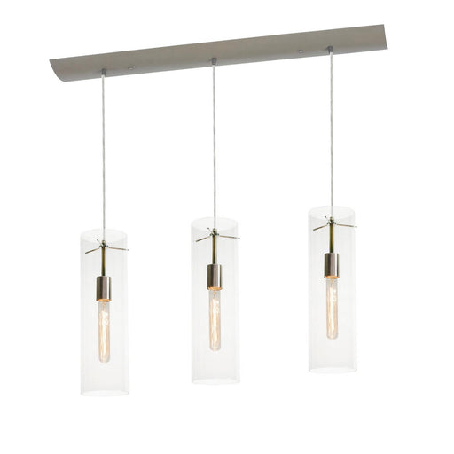 AFX Lighting - VIP05MBSNCLLNR3 - Three Light Pendant - View - Satin Nickel