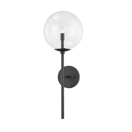 Troy Lighting - B8201-SBK - One Light Wall Sconce - Madrid - Soft Black