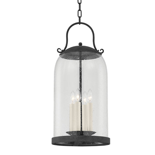 Troy Lighting - F5186-FRN - Four Light Pendant - Napa County - French Iron