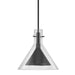 Troy Lighting - F7663-SBK - One Light Pendant - Atticus - Soft Black