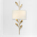 Crystorama - 501-GA - Two Light Wall Sconce - Broche - Antique Gold