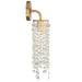 Crystorama - GAB-B7311-GA - One Light Wall Sconce - Gabrielle - Antique Gold