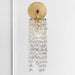 Crystorama - GAB-B7311-GA - One Light Wall Sconce - Gabrielle - Antique Gold