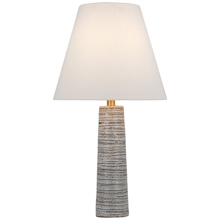 Visual Comfort Signature - S 3630MWD-L - LED Table Lamp - Gates - Malt White Dust