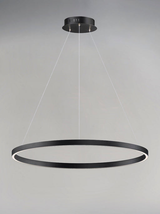 ET2 - E22724-BK - LED Pendant - Groove WiZ - Black