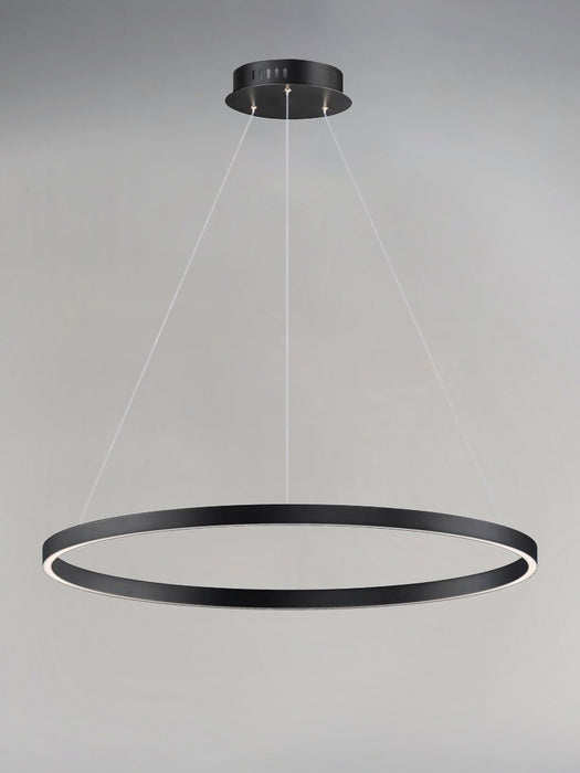 ET2 - E22726-BK - LED Pendant - Groove WiZ - Black