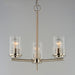 Maxim - 10203CLSN - Three Light Chandelier - Corona - Satin Nickel