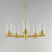 Maxim - 10205CLSBR - Five Light Chandelier - Corona - Satin Brass