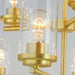 Maxim - 10206CLSBR - Nine Light Chandelier - Corona - Satin Brass