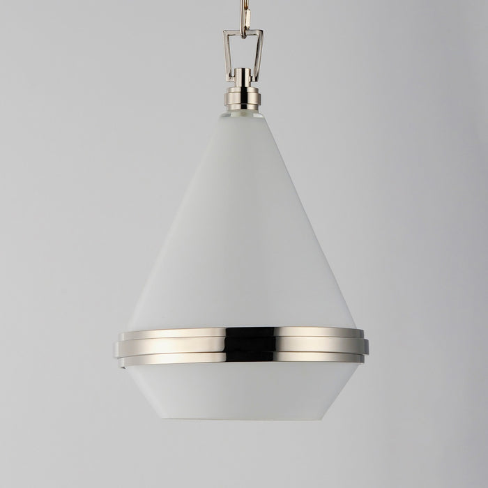 Maxim - 10372WTPN - One Light Mini Pendant - Giza - Polished Nickel