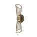 Maxim - 24171NAB - LED Wall Sconce - Zeta - Natural Aged Brass