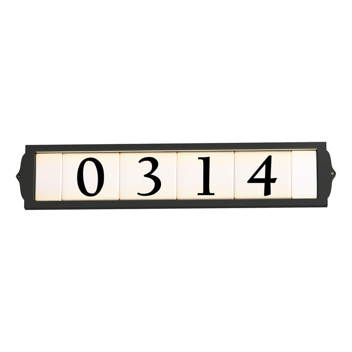 Maxim - 53650BK - LED Address Frame - Address - Black