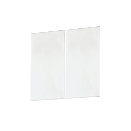 Maxim - 53679WT - Square Tile - Address - White