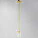 Maxim - 90200CLSBR - One Light Mini Pendant - Corona - Satin Brass