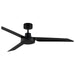 Maxim - 88807BK - 52"Outdoor Ceiling Fan - Ultra Slim - Black