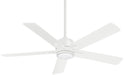 Minka Aire - F619L-WHF - 54"Ceiling Fan - Stout - Flat White