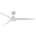 Maxim - 88807MW - 52"Outdoor Ceiling Fan - Ultra Slim - Matte White