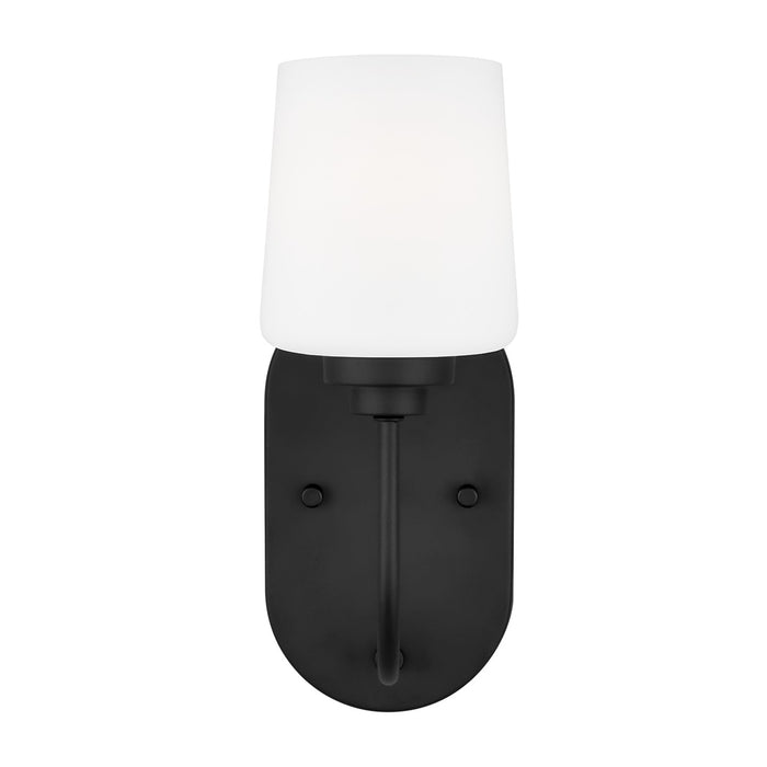 Generation Lighting. - 4102801EN3-112 - One Light Wall / Bath Sconce - Windom - Midnight Black