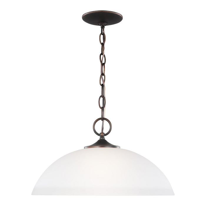 Generation Lighting. - 6516501EN3-710 - One Light Pendant - Geary - Bronze