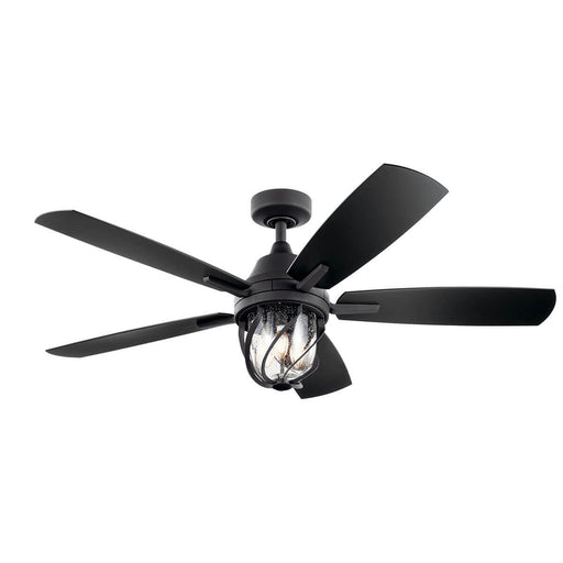 Kichler - 310073DBK - 52"Ceiling Fan - Lydra - Distressed Black