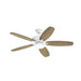 Kichler - 330160MWH - 52"Ceiling Fan - Renew - Matte White