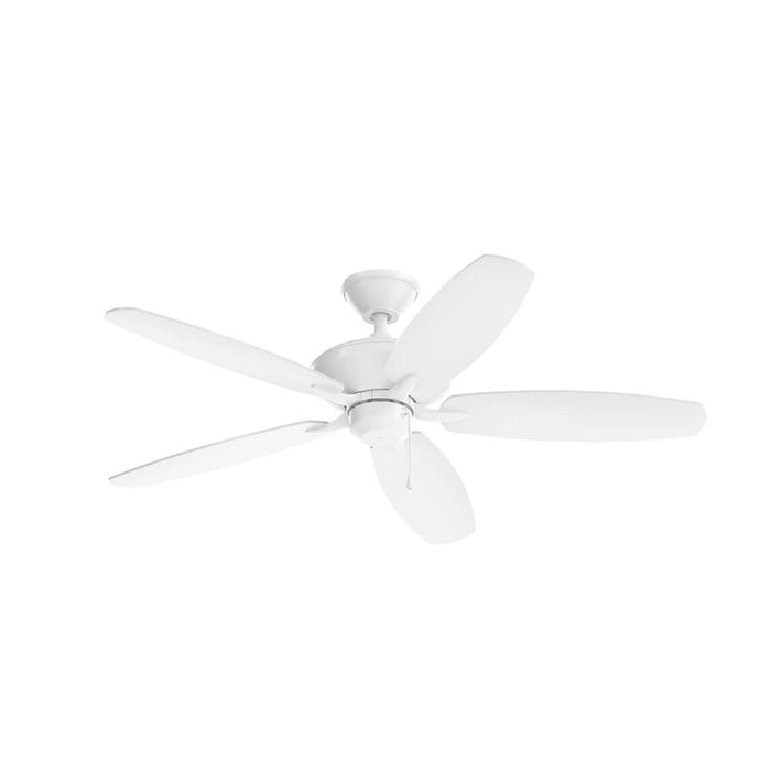 Kichler - 330160MWH - 52"Ceiling Fan - Renew - Matte White